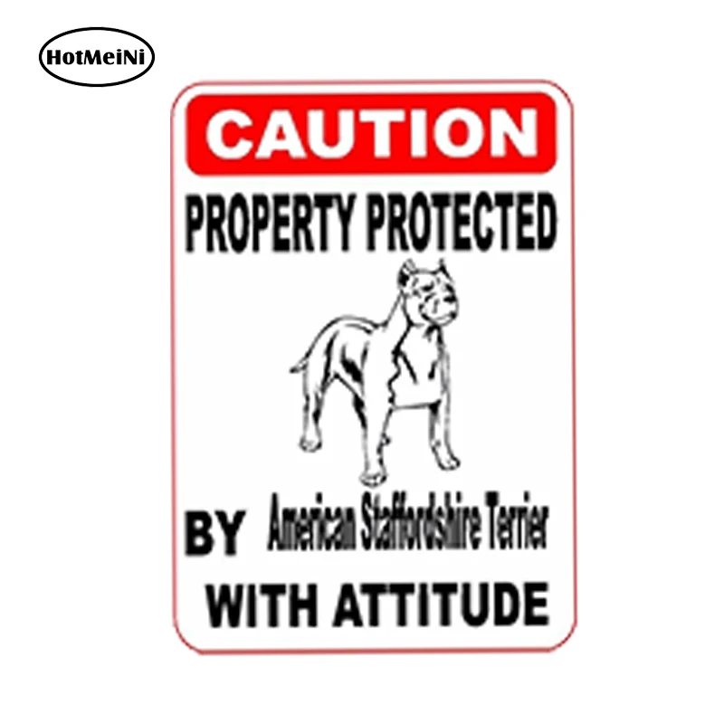 HotMeiNi Car Sticker 3D Styling American Stafford shire Terrier dog Decal Warning Attention Bumper Windshield Laptop 13x 8.7cm
HotMeiNi Car Sticker 3D Styling American Stafford shire Terrier dog Decal Warning Attention Bumper Windshield Laptop 13x 8.7cm