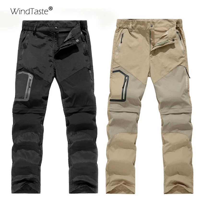 Wind Taste Men's Summer Removable Quick Dry Hiking Pants Outdoor Sports Breathable Trousers Trekking Fishing Male Shorts KA113
Wind Taste Men's Summer Removable Quick Dry Hiking Pants Outdoor Sports Breathable Trousers Trekking Fishing Male Shorts KA113