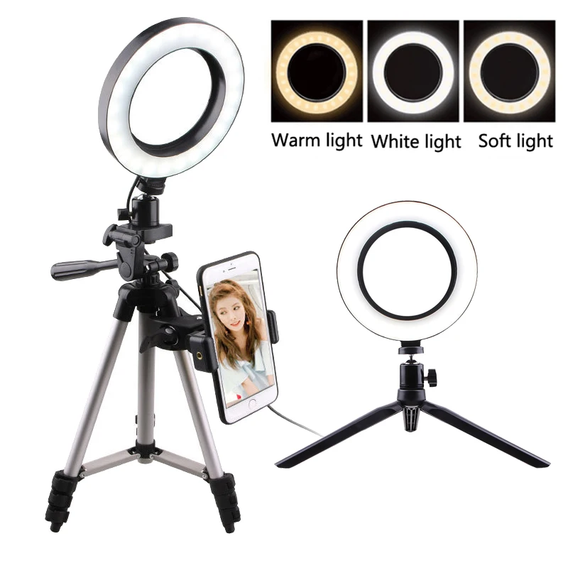 Mobile Phone Flashes & Selfie Lights Dimmable Fill LED Ring Light for Youtube Makeup Phone Selfie with Tripod Phone Holder Clip
Mobile Phone Flashes & Selfie Lights Dimmable Fill LED Ring Light for Youtube Makeup Phone Selfie with Tripod Phone Holder Clip