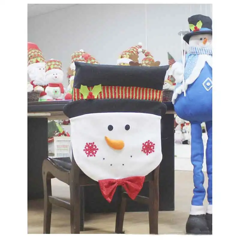 New Year Christmas Chair Back Cover Decoration Santa Clause Red Hat Dinner Table Decor Chair Xmas Cap Set Frozen Decor For Home
New Year Christmas Chair Back Cover Decoration Santa Clause Red Hat Dinner Table Decor Chair Xmas Cap Set Frozen Decor For Home