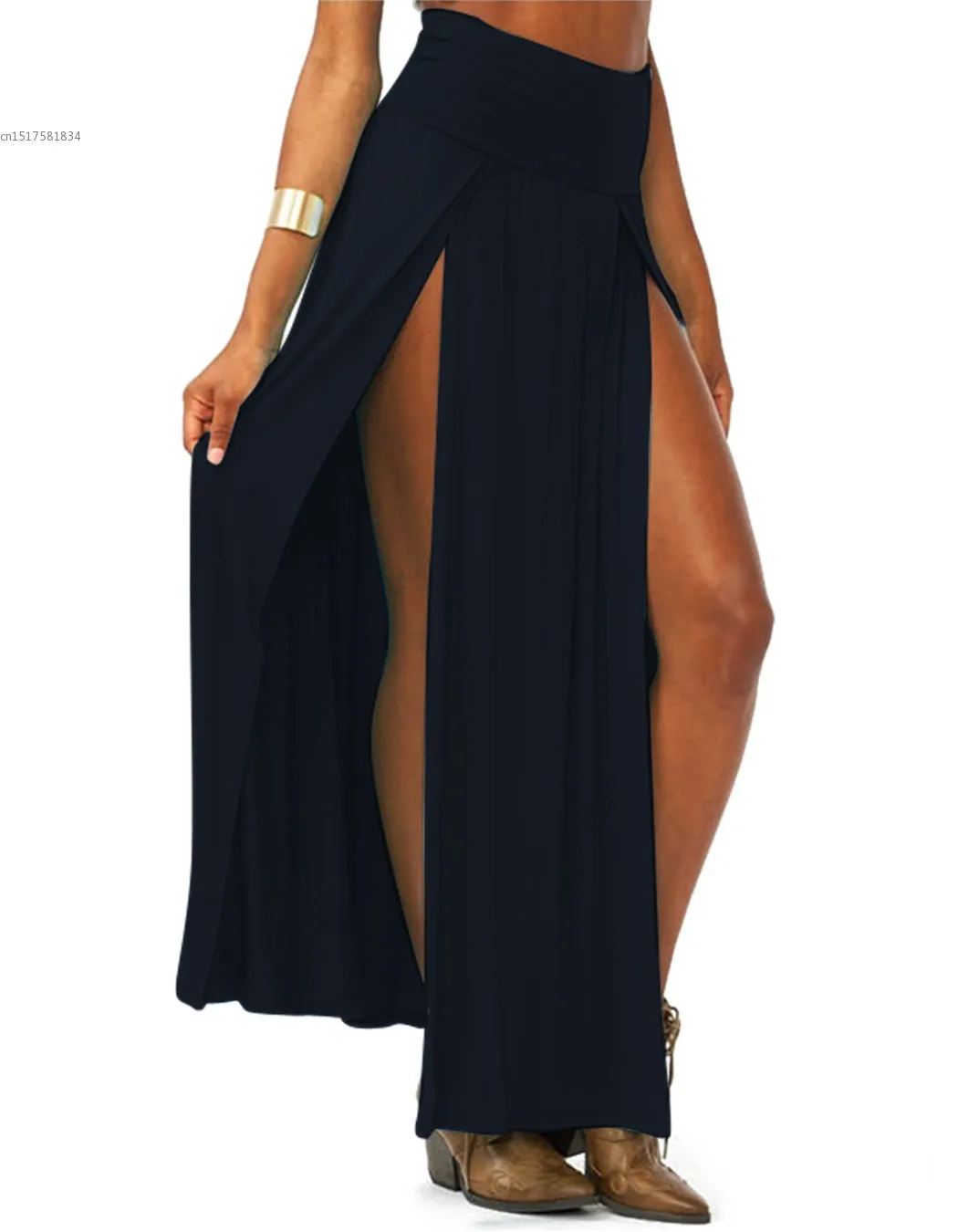 2019 New Arrival High Waisted Sexy Womens Double Slits Summer Solid Long Maxi Skirt Wholesale 51
2019 New Arrival High Waisted Sexy Womens Double Slits Summer Solid Long Maxi Skirt Wholesale 51