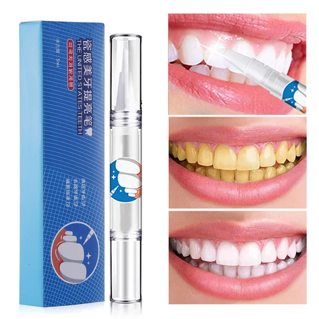 JOYCODES 5ml Teeth Whitening Pen Cleaning Bleaching Tooth Brush Essence Fresh Dazzle Teeth Brighten Pen Stains Remover Gentle
JOYCODES 5ml Teeth Whitening Pen Cleaning Bleaching Tooth Brush Essence Fresh Dazzle Teeth Brighten Pen Stains Remover Gentle