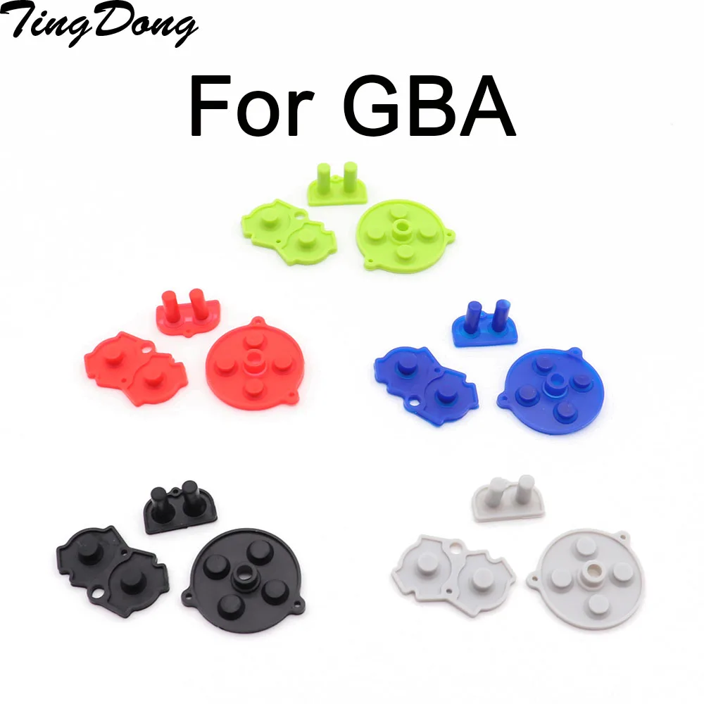 High Quality Colorful For Nintendo Game Boy GBA Advance Button Silicone Rubber Pad Conductive Contacts AB Select Start D pad
High Quality Colorful For Nintendo Game Boy GBA Advance Button Silicone Rubber Pad Conductive Contacts AB Select Start D pad