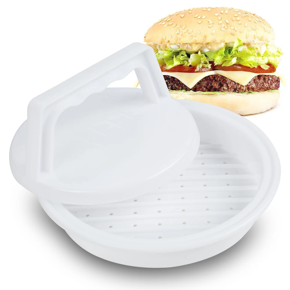 1pcs DIY White Plastic Stuffed Burger Press Hamburger Patties Maker Beef Mould Meat Press Grill Patty Mold Kitchen BBQ Tool
1pcs DIY White Plastic Stuffed Burger Press Hamburger Patties Maker Beef Mould Meat Press Grill Patty Mold Kitchen BBQ Tool