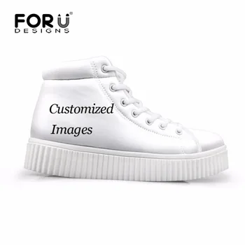 FORUDESIGNS Custom Images or Logo Women Casual Shoes Classic High Top Platform Shoes Woman Height Increasing Flats Female 2017
FORUDESIGNS Custom Images or Logo Women Casual Shoes Classic High Top Platform Shoes Woman Height Increasing Flats Female 2017