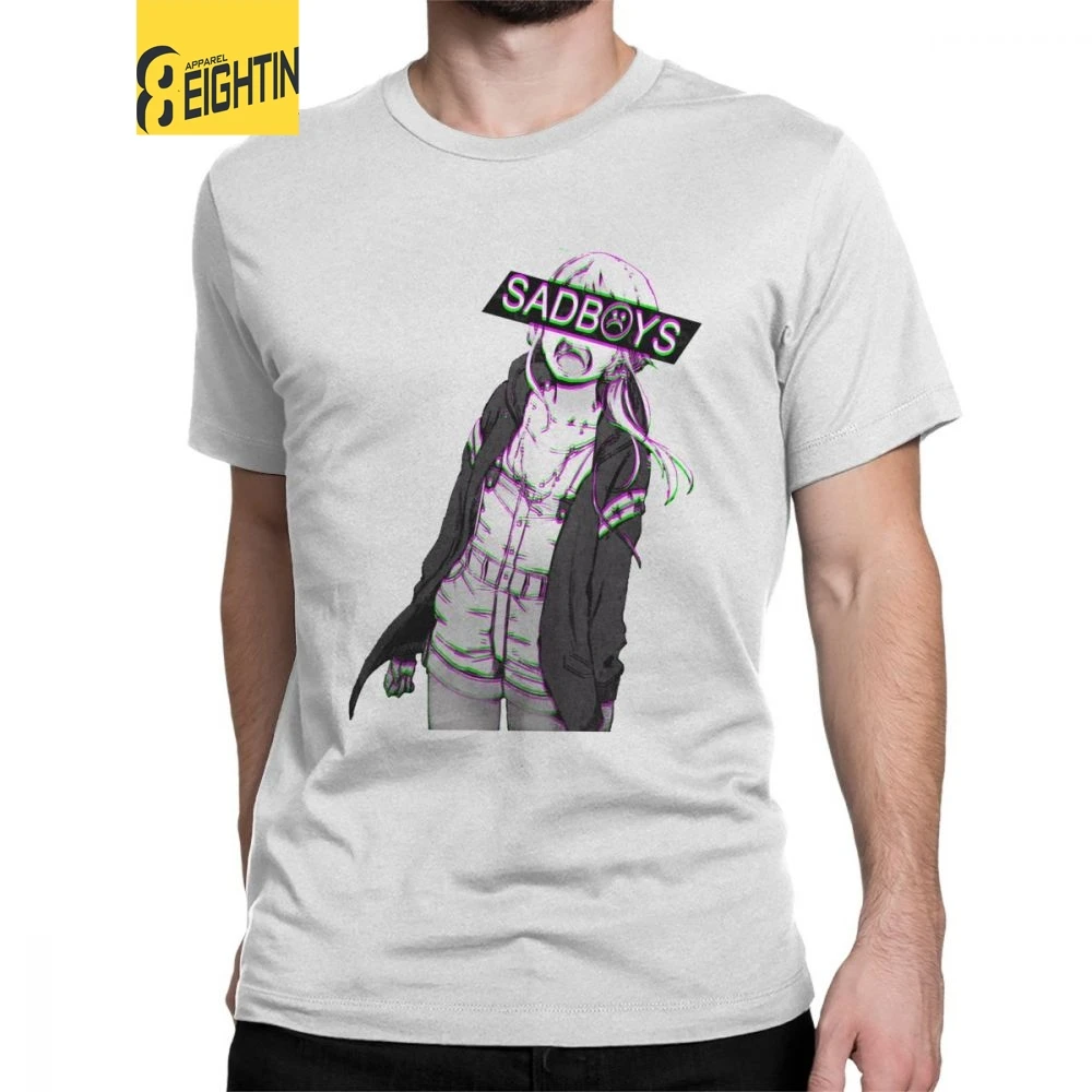 Sadboys Sad Japanese Anime Aesthetic T Shirts Man's Grey Clothes Funny Manga Kawaii T-Shirts Crew Neck Pure Cotton Tee Shirt
Sadboys Sad Japanese Anime Aesthetic T Shirts Man's Grey Clothes Funny Manga Kawaii T-Shirts Crew Neck Pure Cotton Tee Shirt