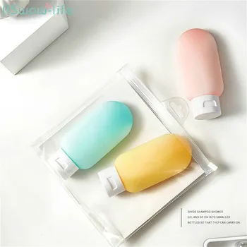 3PCS/Set Squeezing Bottling Rinsing Silica Gel Soft Bottle Travel Suit Portable Silicone Latex Shampoo Shower Cosmetics Gel PE
3PCS/Set Squeezing Bottling Rinsing Silica Gel Soft Bottle Travel Suit Portable Silicone Latex Shampoo Shower Cosmetics Gel PE