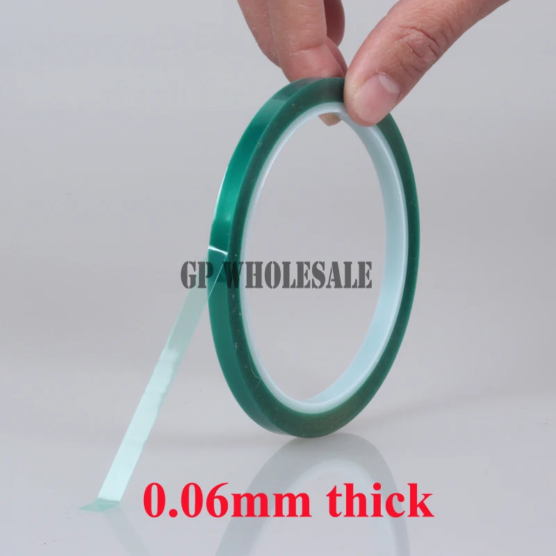 6mm * 33 meters Green PET High Temperature Withstand Sticky Tape for SMT PCB plating, Coat Masking, Protect, Masking
6mm * 33 meters Green PET High Temperature Withstand Sticky Tape for SMT PCB plating, Coat Masking, Protect, Masking