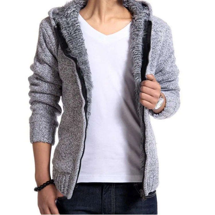 Warm Knitwear Jacket Fashion Man Knitting Men's Warm Sweaters Cardigan Outwear Winter Winter Thick Hooded
Warm Knitwear Jacket Fashion Man Knitting Men's Warm Sweaters Cardigan Outwear Winter Winter Thick Hooded