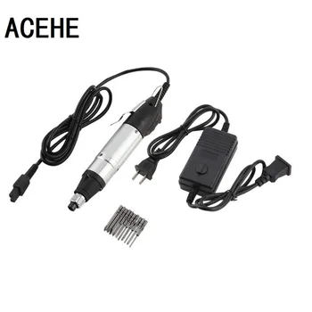 ACEHE Professional 1Set DC Powered Electric Screwdriver 800 + Small Power Supply + 10 Bits Hand Tools