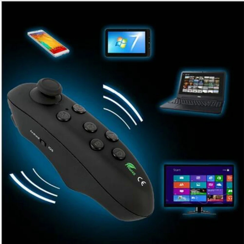 HYT Bluetooth Gamepad iOS Android Gamepad VR Controller Joystick Selfie Shutter Remote Control for Phone PC TV box Smart TV
HYT Bluetooth Gamepad iOS Android Gamepad VR Controller Joystick Selfie Shutter Remote Control for Phone PC TV box Smart TV