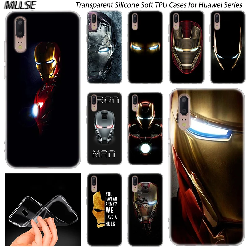 Hot Marvel Iron Man Soft Silicone Case for Huawei P30 P20 P10 P9 P8 Lite 2017 P30 P20 Pro Mini P Smart 2019 Plus Fashion Cover
Hot Marvel Iron Man Soft Silicone Case for Huawei P30 P20 P10 P9 P8 Lite 2017 P30 P20 Pro Mini P Smart 2019 Plus Fashion Cover