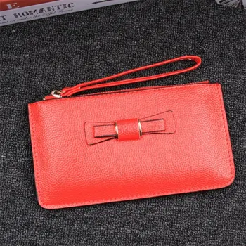 Brand Girls Purse Popular Practical Hand Wallet Women PU Leather Bowknot Long Section Wallet Zipper Purse Cellphone Pocket
Brand Girls Purse Popular Practical Hand Wallet Women PU Leather Bowknot Long Section Wallet Zipper Purse Cellphone Pocket