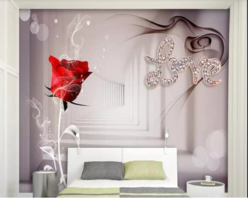 beibehang wallpapers for living room Custom LOVE Rose Modern Stereo Wallpaper Home Decoration Background Wall papel de parede 3d
beibehang wallpapers for living room Custom LOVE Rose Modern Stereo Wallpaper Home Decoration Background Wall papel de parede 3d