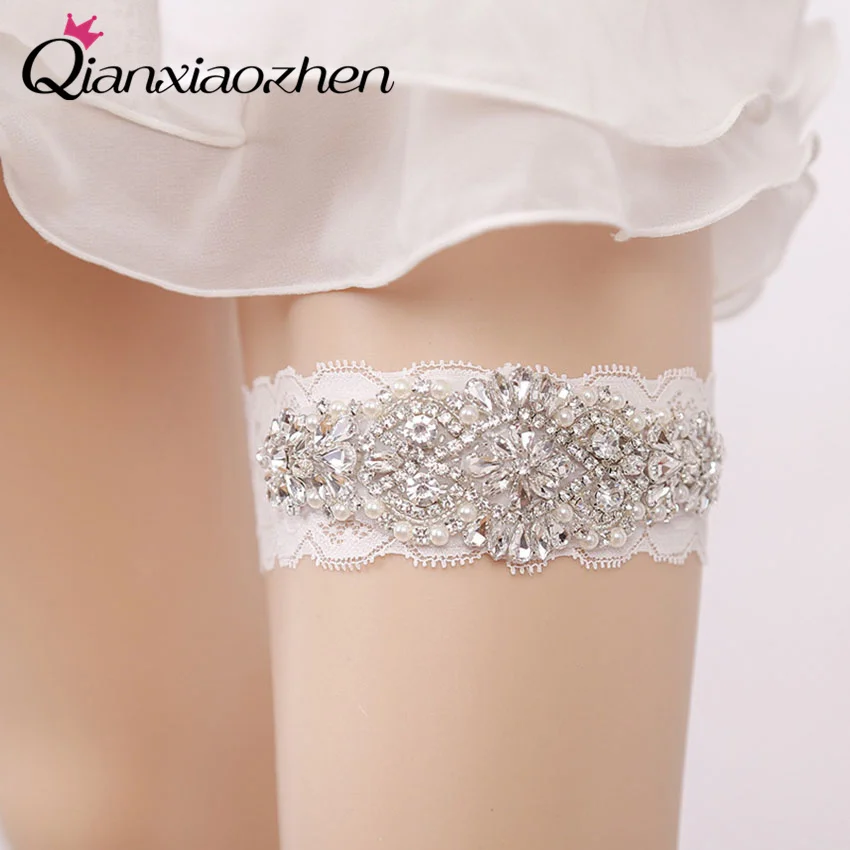 Qianxiaozhen Rhinestone Lace Leg Wedding Garter Bridal Garters Wedding Accessories Wedding Supply Garters Decorations
Qianxiaozhen Rhinestone Lace Leg Wedding Garter Bridal Garters Wedding Accessories Wedding Supply Garters Decorations