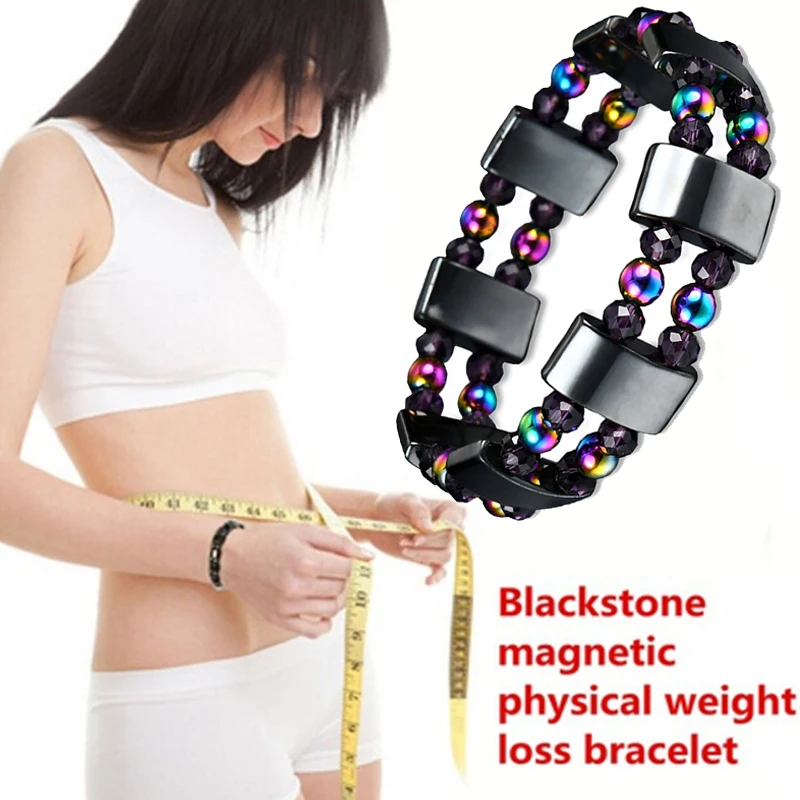 Fashion Colorful Weight Loss Magnet Bracelets Double Layer Magnetic Black Gallstone Bracelet Slimming Health Care Jewelry
Fashion Colorful Weight Loss Magnet Bracelets Double Layer Magnetic Black Gallstone Bracelet Slimming Health Care Jewelry