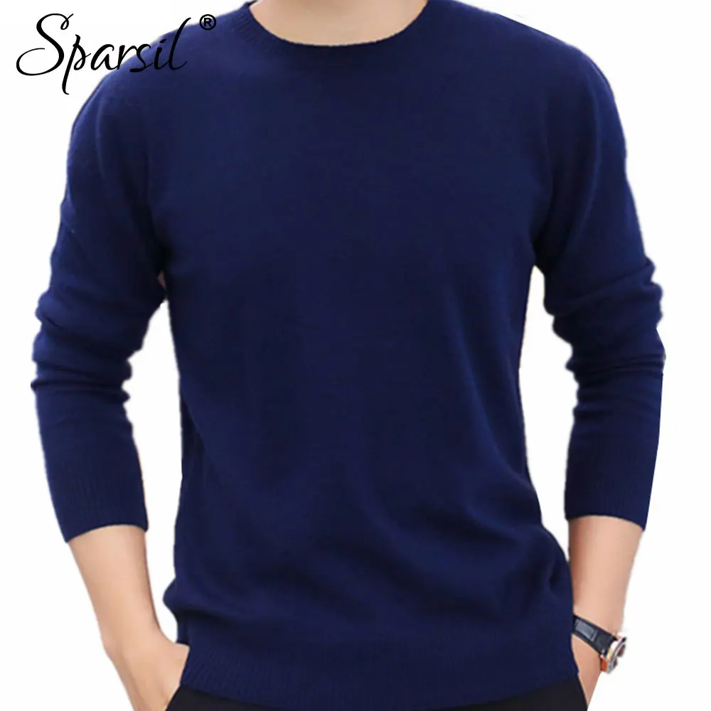 Sparsil Men's Winter O-Neck Business Cashmere Blend Sweater Knitted Pullover Autumn Casual&Fashion Soft Long Sleeve Knitwear C4
Sparsil Men's Winter O-Neck Business Cashmere Blend Sweater Knitted Pullover Autumn Casual&Fashion Soft Long Sleeve Knitwear C4