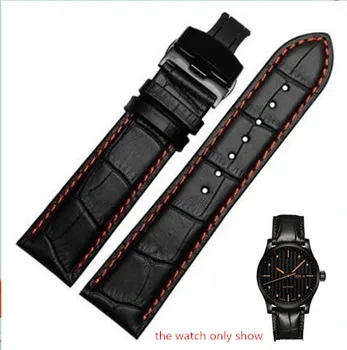 18mm 20mm 22mm Leather Black With Orange Stitches Watch Band Strap Belt Black Clasp
18mm 20mm 22mm Leather Black With Orange Stitches Watch Band Strap Belt Black Clasp