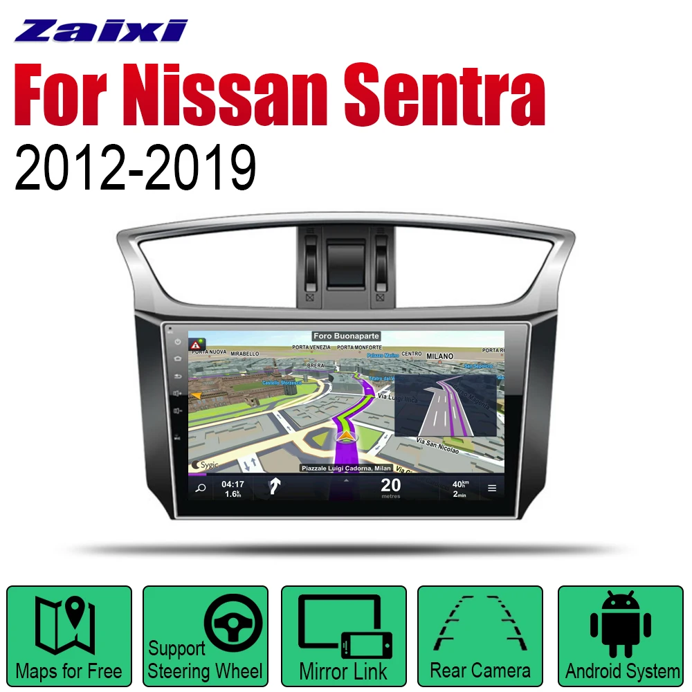 ZaiXi Android Car GPS Navi for Nissan Sentra 2012~2019 player Navigation WiFi Bluetooth Mulitmedia system audio stereo EQ
ZaiXi Android Car GPS Navi for Nissan Sentra 2012~2019 player Navigation WiFi Bluetooth Mulitmedia system audio stereo EQ
