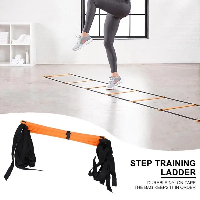 2019 6/7/8/9/12/14 Rung Nylon Straps Training Ladders Agility Speed Stairs Sport Fitness Training Equipment Body Exerciser
2019 6/7/8/9/12/14 Rung Nylon Straps Training Ladders Agility Speed Stairs Sport Fitness Training Equipment Body Exerciser