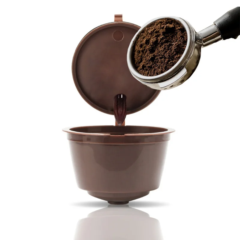 1pc Dolce Gusto Coffee Capsule Filled Capsule Cup Reusable Coffee Pod Filters Practical Coffee Filter Cup
1pc Dolce Gusto Coffee Capsule Filled Capsule Cup Reusable Coffee Pod Filters Practical Coffee Filter Cup