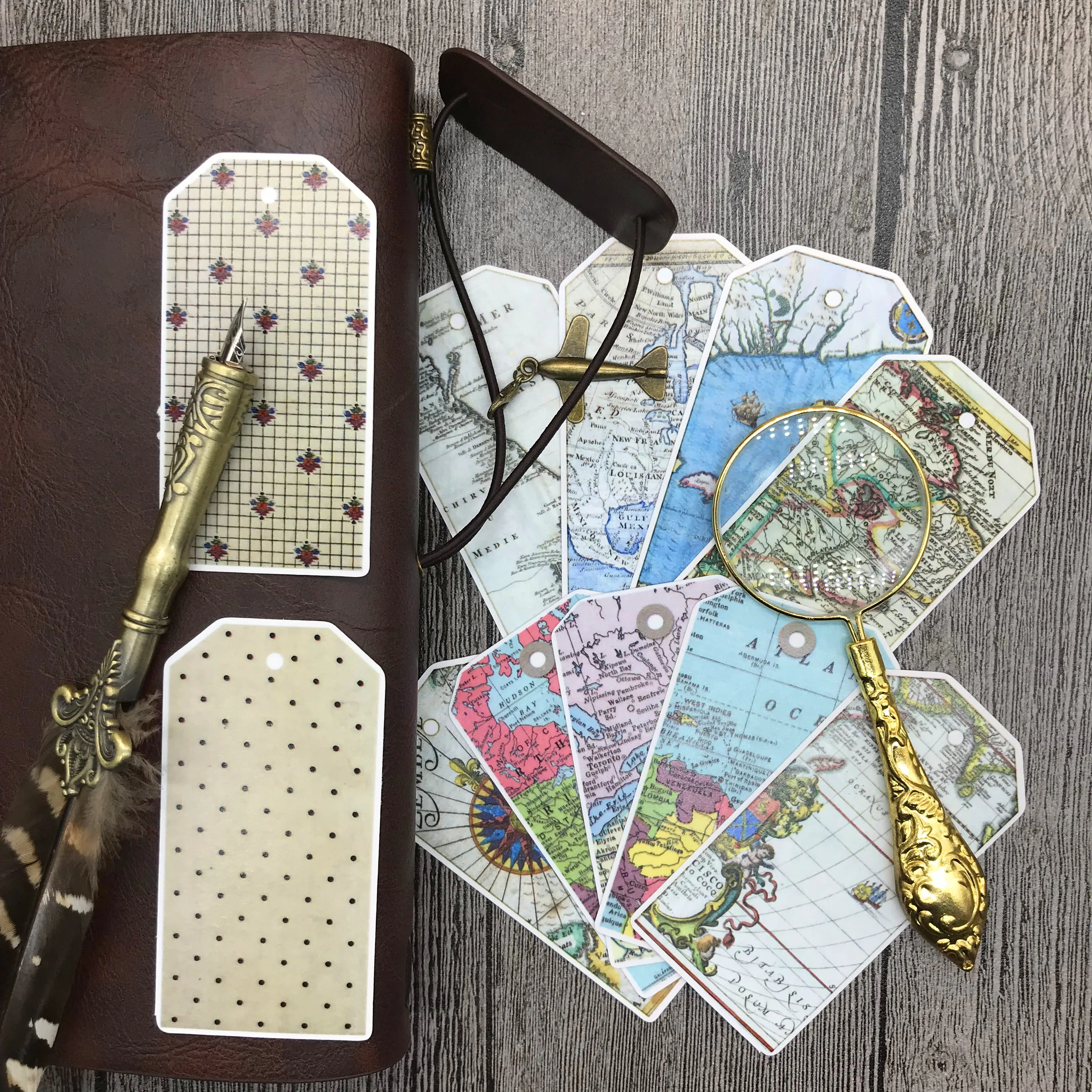 11pcs Handbook Sticker Pack TN Retro Map Label Background diary book Stickers/ stickers scrapbooking
11pcs Handbook Sticker Pack TN Retro Map Label Background diary book Stickers/ stickers scrapbooking