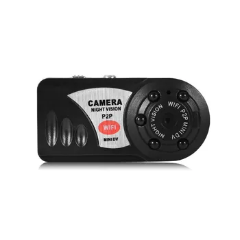 HD Q7 Mini Camera Wifi Infrared Night Vision Small Camera DV DVR Wireless IP Cam Video Camcorder Recorder Support TF Card
HD Q7 Mini Camera Wifi Infrared Night Vision Small Camera DV DVR Wireless IP Cam Video Camcorder Recorder Support TF Card
