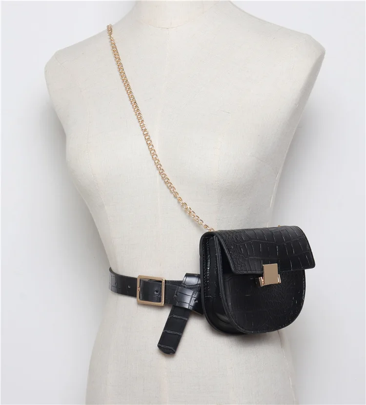 half circle shape crocodile PU leather women waist bag vintage ladies fanny pack belt bag FP21
half circle shape crocodile PU leather women waist bag vintage ladies fanny pack belt bag FP21