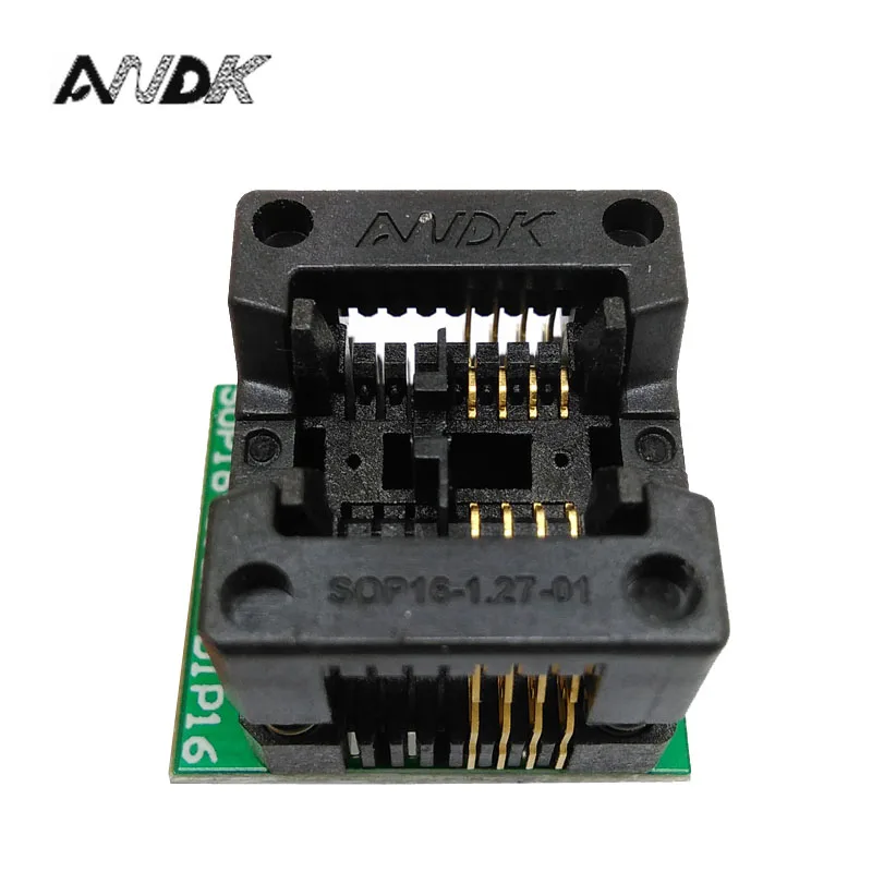 

SOP8 SOIC8 SO8 To DIP8 Programmer Test Socket Pitch 1.27mm IC Body Width 3.9mm 150mil Programming Socket Adapter