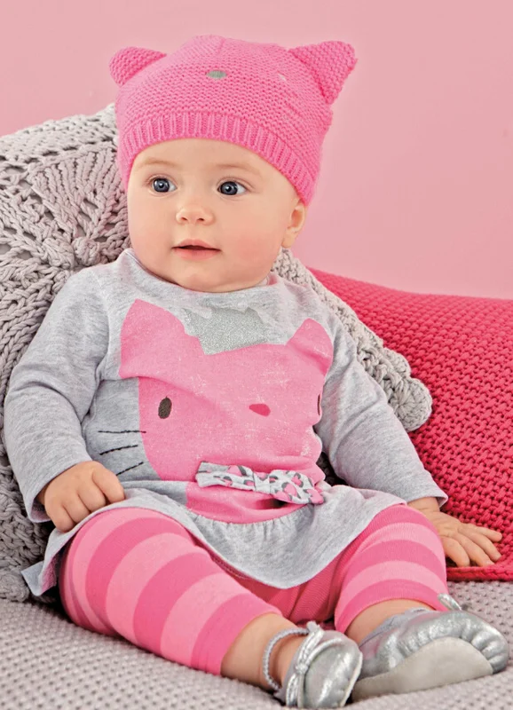 2019 Autumn style Baby Girls Clothes Cartoon Cats Set Cotton Long sleeve Tops+Striped Pants Infant 2pcs Toddler Clothing Set
2019 Autumn style Baby Girls Clothes Cartoon Cats Set Cotton Long sleeve Tops+Striped Pants Infant 2pcs Toddler Clothing Set