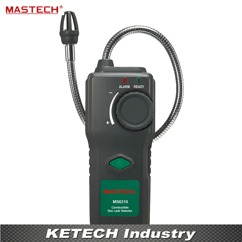 Handheld Combustible Methane Propane Gas Leak Detector Tester Sound Light Alarm MASTECH MS6310
Handheld Combustible Methane Propane Gas Leak Detector Tester Sound Light Alarm MASTECH MS6310