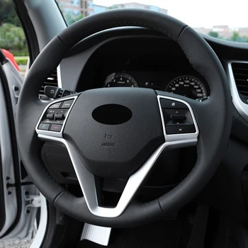 ABS Matte For Hyundai Tucson 2015 2016 2017 2018 2019 Car Steering wheel Button frame Cover Trim Car Styling Accessories 2pieces
ABS Matte For Hyundai Tucson 2015 2016 2017 2018 2019 Car Steering wheel Button frame Cover Trim Car Styling Accessories 2pieces