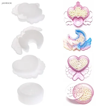 JAVRICK Silicone Mold Storage Box Heart Moon Sakura Crown Shape Jewelry Making DIY Craft
JAVRICK Silicone Mold Storage Box Heart Moon Sakura Crown Shape Jewelry Making DIY Craft