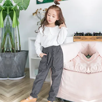 2018 New Design Baby Girls Autumn Spring Pant Corduroy Loose Pants Kids School Casual Trousers Elastic Waist Fashion Kids Pants
2018 New Design Baby Girls Autumn Spring Pant Corduroy Loose Pants Kids School Casual Trousers Elastic Waist Fashion Kids Pants