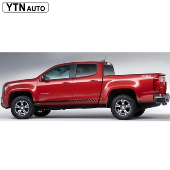 free shipping 2Pcs strobe rocker side and tail stripe graphic Vinyl sticker for Colorado double cab 2015
free shipping 2Pcs strobe rocker side and tail stripe graphic Vinyl sticker for Colorado double cab 2015