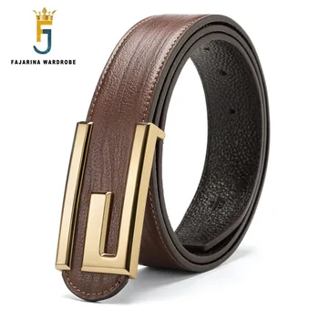 FAJARINA 2017 New Unique Mens Quality Fashion Cow Skin Genuine Black Leather Slide Buckle Belts Men Belt Strap Jeans LUFJ620
FAJARINA 2017 New Unique Mens Quality Fashion Cow Skin Genuine Black Leather Slide Buckle Belts Men Belt Strap Jeans LUFJ620