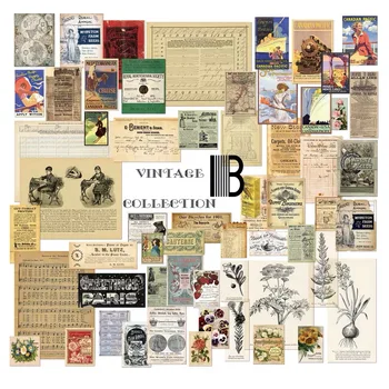 58pcs Vintage newspaper cutting/poster Series Material Paper Set for Scrapbooking DIY Projects/Photo Album/Card Making Crafts
58pcs Vintage newspaper cutting/poster Series Material Paper Set for Scrapbooking DIY Projects/Photo Album/Card Making Crafts