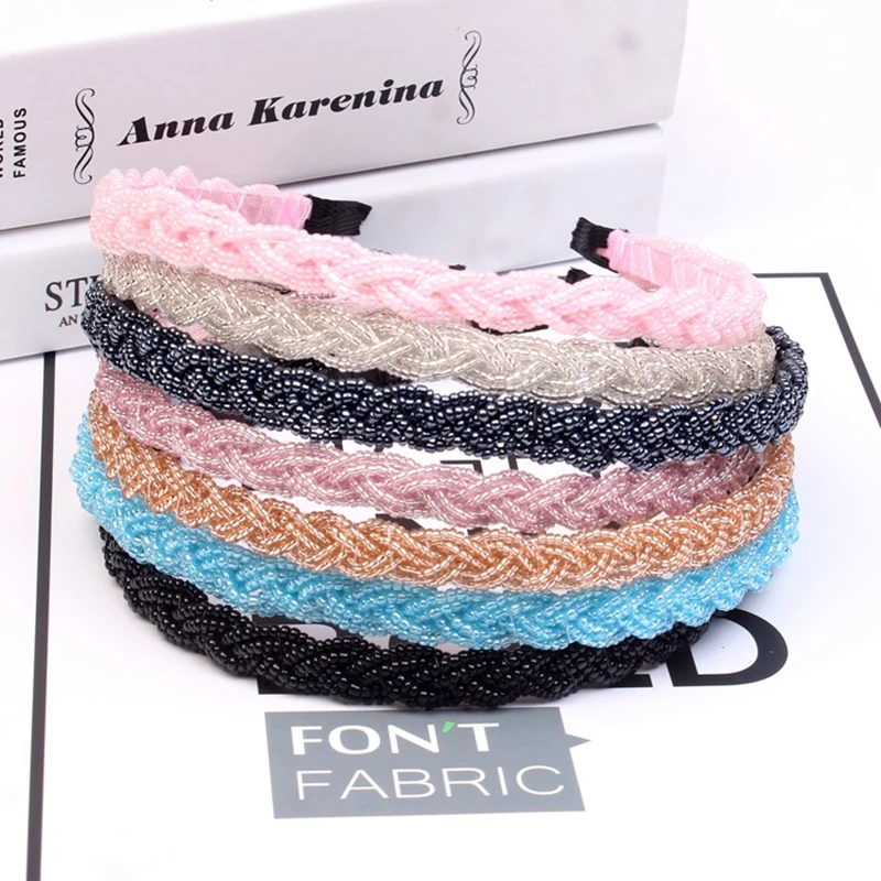 Girls Fish Line Beading Hair band Hair Hoop Full Small Rhinestone Crystal Pearl Headband Simple Hair Accessories For Women
Girls Fish Line Beading Hair band Hair Hoop Full Small Rhinestone Crystal Pearl Headband Simple Hair Accessories For Women