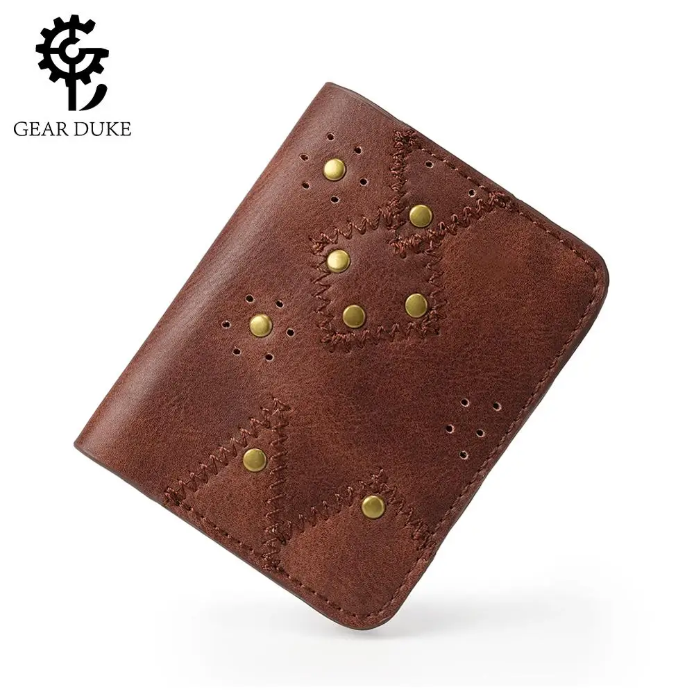 GearDuke Retro Personality Embroidered Wallet Europe Style Fashion Steampunk Rock Purse With Short Men's Wallet
GearDuke Retro Personality Embroidered Wallet Europe Style Fashion Steampunk Rock Purse With Short Men's Wallet