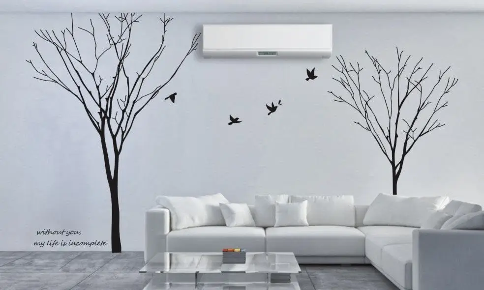 TWO Tree Branchs Removable Wall Stickers Nontoxic PVC Wallpaper Vinyl Decal Paper Decor DIY New Arrivals Hot Selling Mural SA365
TWO Tree Branchs Removable Wall Stickers Nontoxic PVC Wallpaper Vinyl Decal Paper Decor DIY New Arrivals Hot Selling Mural SA365