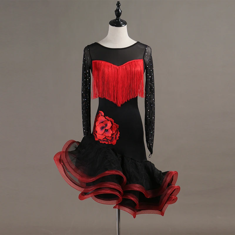 Customize Latin dance costume sexy latin dance dress women latin dance competition performance dresses LQ097
Customize Latin dance costume sexy latin dance dress women latin dance competition performance dresses LQ097