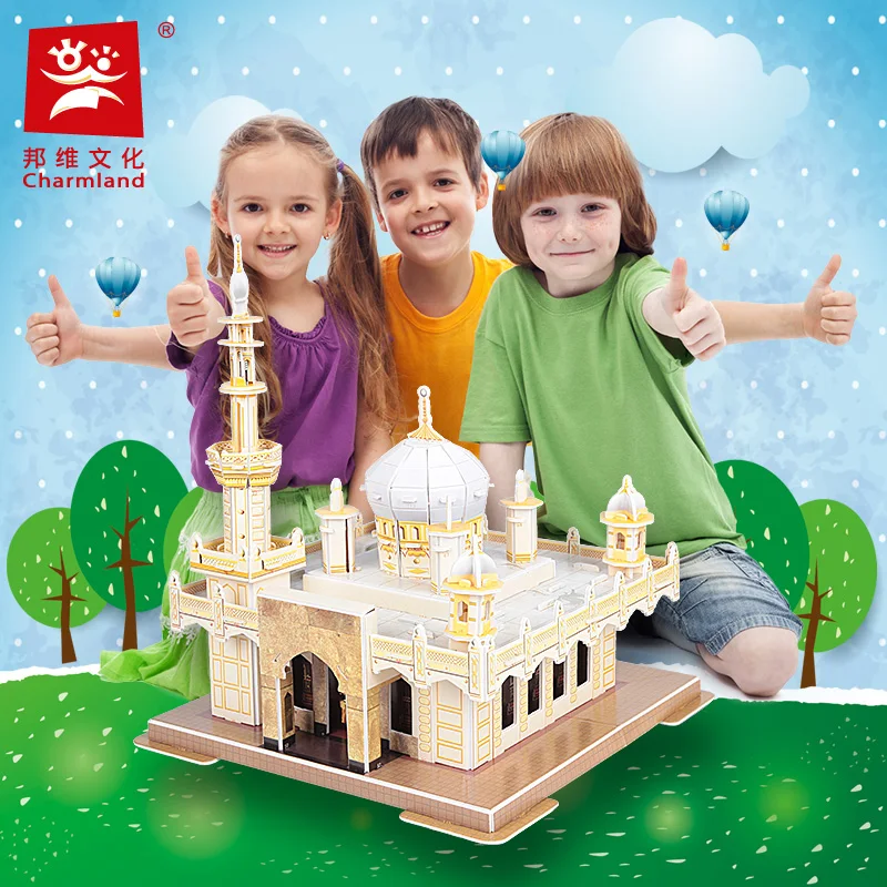 3D puzzle paper model Mazaar Shareef of Hazrath Sheik Ahmed Badsha Peer R.A Durban South Africa Temple Mosque baby birthday gift
3D puzzle paper model Mazaar Shareef of Hazrath Sheik Ahmed Badsha Peer R.A Durban South Africa Temple Mosque baby birthday gift