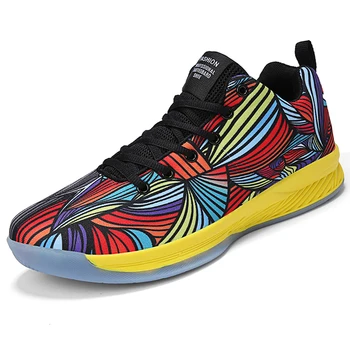 Breathable Men Sport Basketball Shoes Canvas Cushion Sneakers Outdoor Athletic Ankle Boots Mixed Color Training Baloncesto Hombr
Breathable Men Sport Basketball Shoes Canvas Cushion Sneakers Outdoor Athletic Ankle Boots Mixed Color Training Baloncesto Hombr