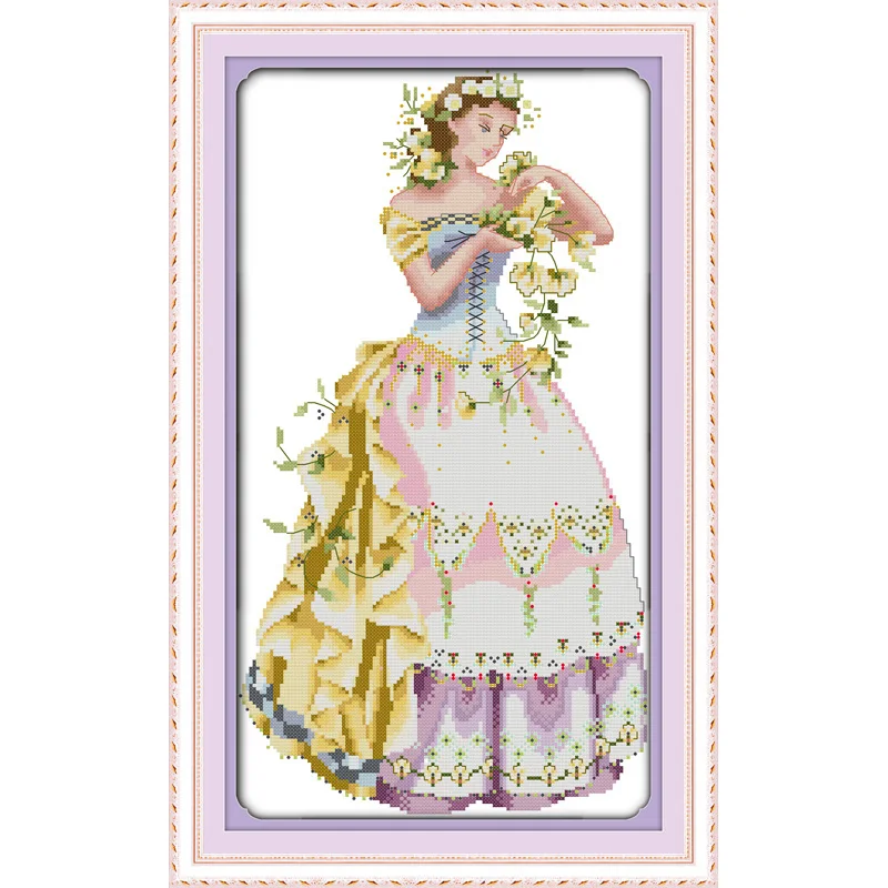 Everlasting love Christmas The young girl Ecological cotton Chinese cross stitch kits counted stamped 14 11 CT sales promotion
Everlasting love Christmas The young girl Ecological cotton Chinese cross stitch kits counted stamped 14 11 CT sales promotion