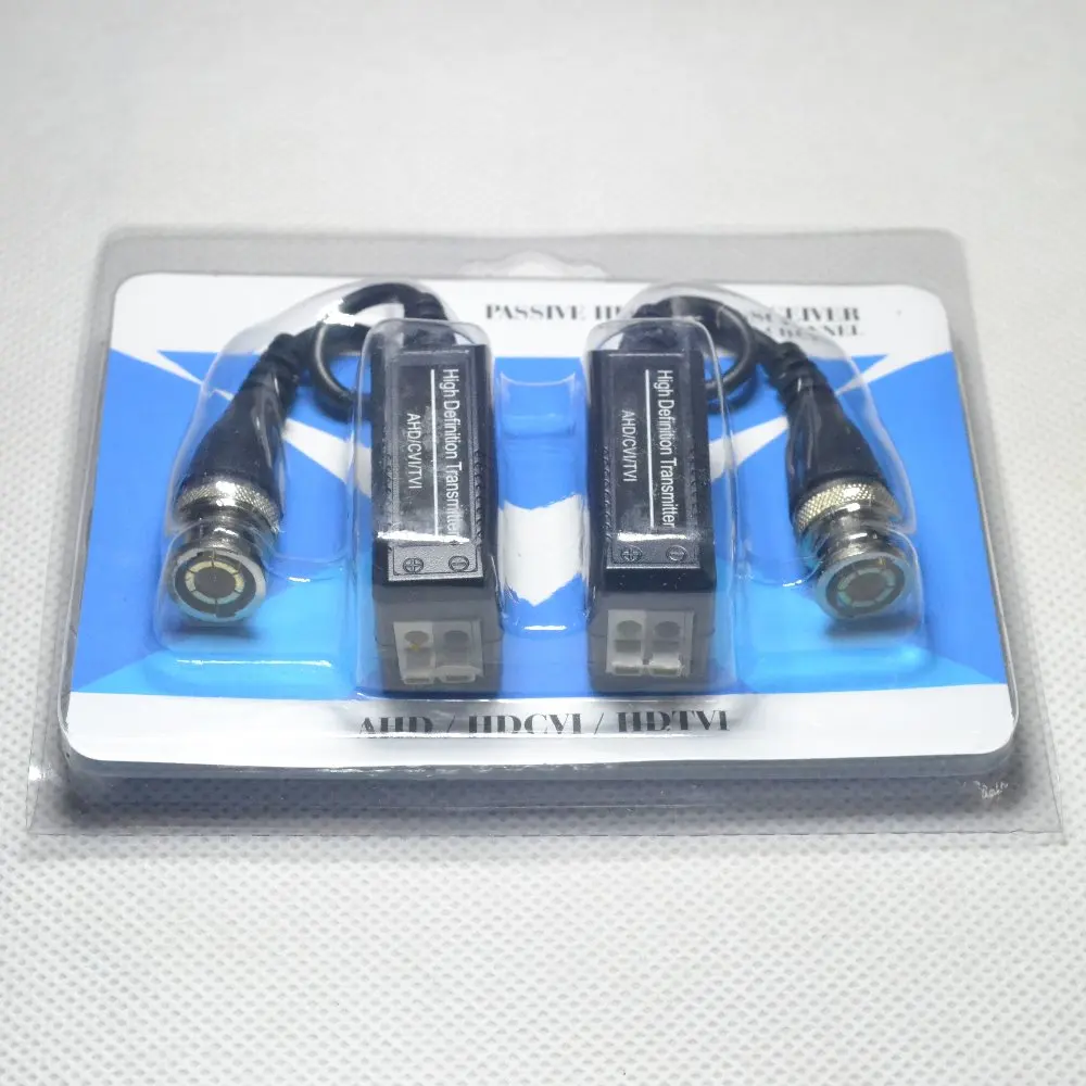 13pairs(26pcs) BNC to UTP Cat5/5e/6 Video Balun HD Transceivers Adapter Transmitter Support 720P 1080P AHD CVI TVI Camera 200M
13pairs(26pcs) BNC to UTP Cat5/5e/6 Video Balun HD Transceivers Adapter Transmitter Support 720P 1080P AHD CVI TVI Camera 200M