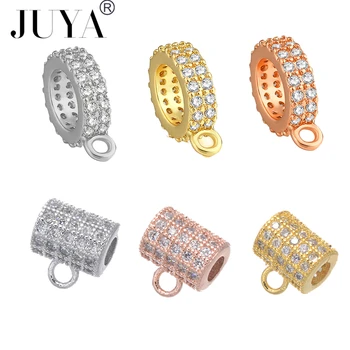 Luxury Cubic Zirconia Jewelry Findings Components Bail beads Fit European Bracelet Spacer Beads For Connector Charms 1pcs
Luxury Cubic Zirconia Jewelry Findings Components Bail beads Fit European Bracelet Spacer Beads For Connector Charms 1pcs