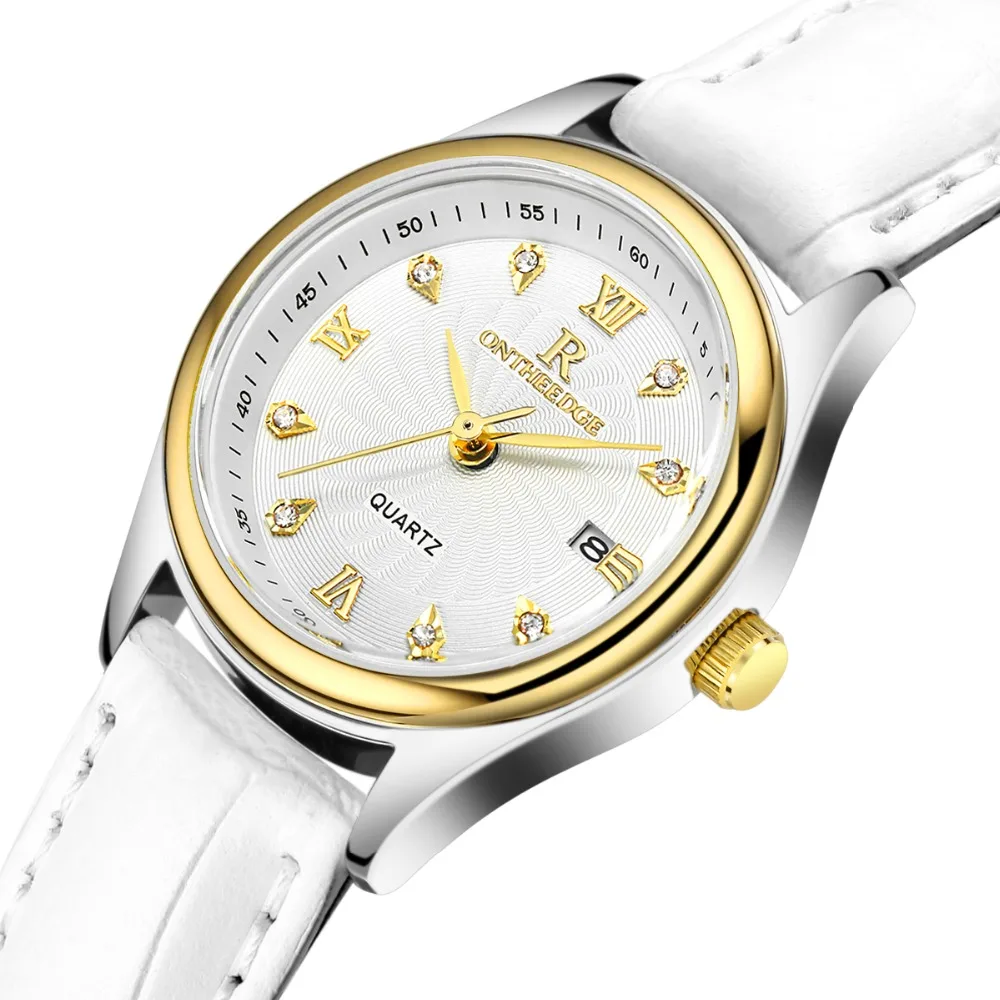 ONTHEEDGE woman's Quartz drill Watches Ladies WristWatch Leisure fashion 30m Waterproof Festival Valentines Day gift men's watch
ONTHEEDGE woman's Quartz drill Watches Ladies WristWatch Leisure fashion 30m Waterproof Festival Valentines Day gift men's watch