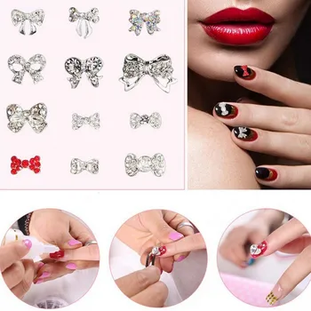 50pcs/Lot Nail Art Bows Design Nail Charms Shiny Gems 3D Metal Alloy Charms Studs For Nail Art Decoration Mixed Nail Charms P#1 
50pcs/Lot Nail Art Bows Design Nail Charms Shiny Gems 3D Metal Alloy Charms Studs For Nail Art Decoration Mixed Nail Charms P#1