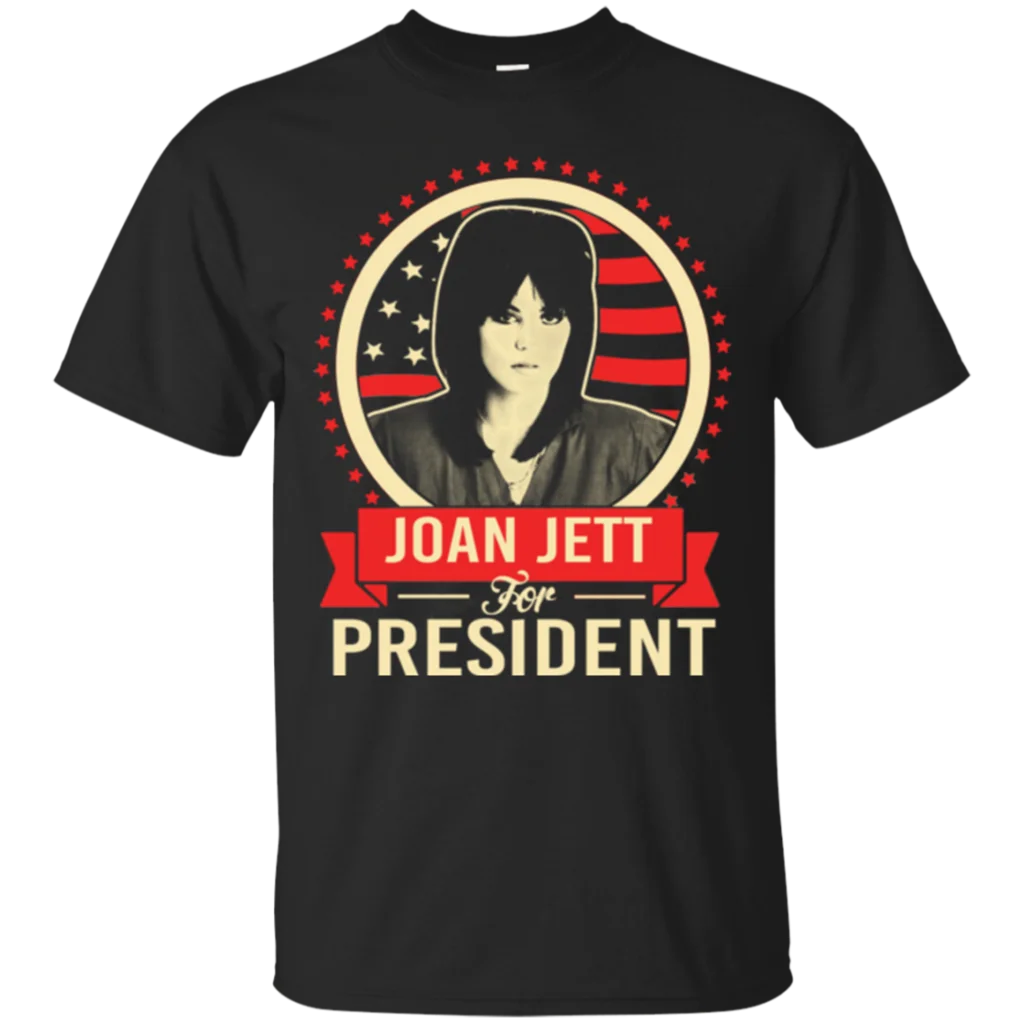 Joan Jett For President Men's T-Shirt Clothing Cool Casual pride t shirt men Unisex New Fashion tshirt Loose Size top ajax 2018
Joan Jett For President Men's T-Shirt Clothing Cool Casual pride t shirt men Unisex New Fashion tshirt Loose Size top ajax 2018