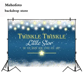 Neoback Twinkle Twinkle Little Star Photography Backdrop Newborn Baby Shower Photo Background Glitter Star Backdrops 396
Neoback Twinkle Twinkle Little Star Photography Backdrop Newborn Baby Shower Photo Background Glitter Star Backdrops 396